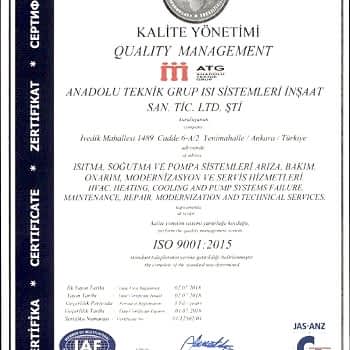 KALİTE BELGELERİMİZ